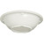 Carlisle KL80502 4 1/2" Dia. 4.75 Oz. Plastic White Kingline Rimmed Fruit Bowl