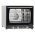Cadco XAF-133 Stainless Steel 1 Deck Half Size Electric Convection Oven - 208-240 Volts 1-Ph
