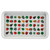 Cambro 915148 8.75" White Rectangle Camtray - 12/Case
