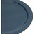 Carlisle 4350035 10 1/5" Dia. Round Melamine Cafe Blue Dallas Ware Dinner Plate