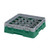 Cambro 20S318119 Camrack Glass Rack With Soft Gray Extender - 5 Cases