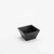 American Metalcraft FSMEL53 23 Oz. Plastic Black Square Bowl