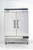 Migali C-2RB-HC 54.4" W Two-Section Reach-In Competitor Series Refrigerator
