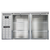 Continental Refrigerator BB59NSSGD 59"W Glass Door Refrigerated Back Bar Cooler