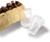 Matfer Bourgeat 167152 Pastry Tip 7/8" Yule Log 8 Holed Flat & Serrated Side Polycarbonate - 1 Pack