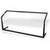 Carlisle 926003 60"W Black Portable Sneeze Guard