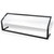Carlisle 926003 60"W Black Portable Sneeze Guard