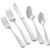 Winco 0034-01 6" 18/8 Stainless Steel Teaspoon (Contains 1 Dozen)