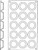 Matfer Bourgeat 257925 Gastroflex Mini Tart Mold 2" Dia. x 9/16"H Mini Tarts Food Grade Silicone