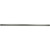 San Jamar CK6544A 44"L x 3/4"W x 2"H Aluminum Slide Check Rack