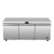 Atosa AUR72SD 18.2 Cu. Ft. 3-Section Undercounter Refrigerator - 115 Volts
