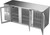 Beverage Air BB78HC-FG-S 78" W Three-Section Glass Door Refrigerated Food Rated Back Bar Storage Cabinet - 115 Volts