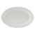 Tuxton SCH-124 Porcelain Porcelain White Oval Platter (1 Dozen)