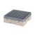 Cambro 36S418184 Camrack Glass Rack With Soft Gray Extender - 5 Cases