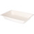 Dinex DXHH8 12 Oz. White Rectangular Polypropylene Entree