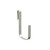 Metro HK25C Smartwall Snap-On Hook 3-1/2"H Chrome Style B - Large Multi-Purpose