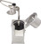 Hobart FP350-1 11.25" Stainless Steel Angled Continuous Feed Design Food Processor - 120 Volts