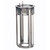 Lakeside 90225 Adjust-a-Fit 6" Dia. Round Stainless Steel 1-Tube Open Dish Dispenser