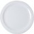 Carlisle 4350002 10 1/5" Dia. Plastic White Dallas Ware Dinner Plate