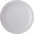 Carlisle 4350002 10 1/5" Dia. Plastic White Dallas Ware Dinner Plate