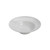 American Metalcraft MEL7 12" 87 Oz. Plastic White Round Endurance Bowl