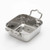 American Metalcraft MRPS45 4.5" x 3" Square Stainless Steel 14 Oz. Mini Roasting Pan