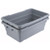 Winco PL-8 24" x 15" x 8" Gray Lug/Nesting