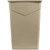 Carlisle 34202306 23 Gallon Polyethylene Beige Trimline Waste Container