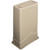 Carlisle 34202306 23 Gallon Polyethylene Beige Trimline Waste Container