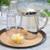 Winco TCK-14 14" W Plastic Black Round Tray