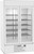Beverage Air MMF44HC-1-W 47"W Two-Section Glass Door MarketMax DUAL TEMP Merchandiser