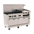 Vulcan 60SS-6B24GB-NG 60" Natural Gas Restaurant Range - 268,000 BTU
