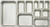Winco SPJP-104 Steam Table Pan
