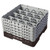 Cambro 16S958167 Camrack Glass Rack With (5) Soft Gray Extenders - 2 Cases
