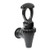 Winco PBD-3-F Black Faucet Plastic