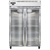 Continental Refrigerator 2FNGD 52" W Two-Section Glass Door Reach-In Freezer - 115 Volts