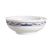 CAC China 103-MB9 9.25" Dia. 84 Oz. Porcelain Bone White Round Blue Lotus Soup Bowl (1 Dozen)
