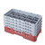 Cambro 10HS800416 Camrack Glass Rack With (4) Soft Gray Extenders - 2 Cases