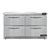 Continental Refrigerator SW48N-FB-D 48"W Two-Section Work Top Refrigerator