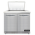 Continental Refrigerator SW36N12M-FB 36" W Two-Section Two Door Mighty Top Sandwich Unit