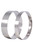 Matfer Bourgeat 371801 4.75" ID x 2.37"H Stainless Steel Round Ice Cream or Cake Ring