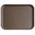 Cambro 1014CT138 10.63" x 13.75" Fiberglass Tavern Tan Rectangular Camtread Serving Tray - 12/Case