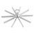 Winco APM-10 Cast Aluminum 10 Cut Pie / Cake Marker