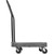 Carlisle C2236H03 Opticlean Glass Rack Dolly 350 Lb. Capacity Polypropylene Black