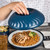 Dinex DX340050 Turnbury Dark Blue Insulated Dome for 9" Plate
