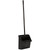Carlisle 36141003 12" Wide Plastic Black Flo-Pac Duo-Pan Lobby Dust Pan