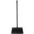 Carlisle 36141003 12" Wide Plastic Black Flo-Pac Duo-Pan Lobby Dust Pan