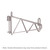 Metro 1Ws14K4 Super Erecta Shelf Support Post Mount Single Metroseal Gray Epoxy-Coated Corrosion-Resistant Finish