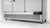 Migali C-3RB-HC 81.9" W Three-Section Reach-In Refrigerator