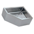 IMC Teddy FS-R  27" x 21" x 10.5" Stainless Steel Right Corner Mop Sink